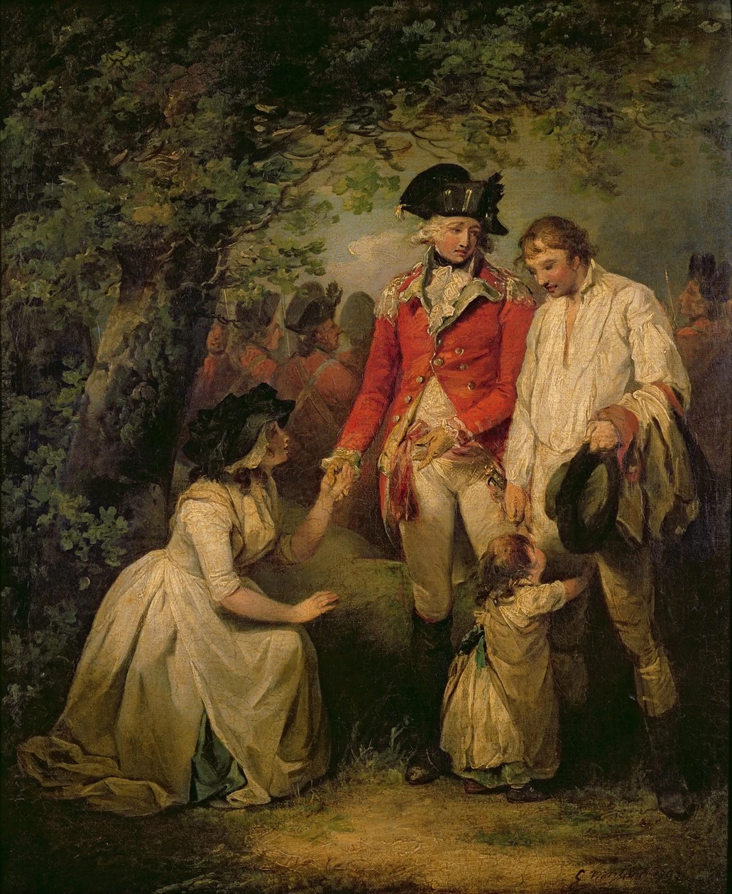 Il disertore perdonato, 1792